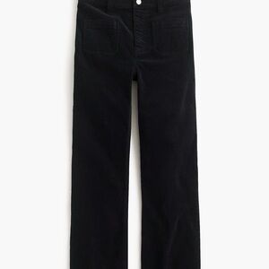 J. Crew Black Wide Leg Pants